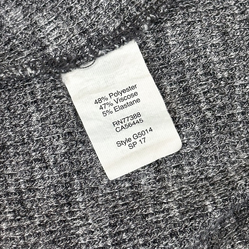 Madewell Marled Mockneck Swingy Tank Dress Gray XXS - Picture 11 of 11